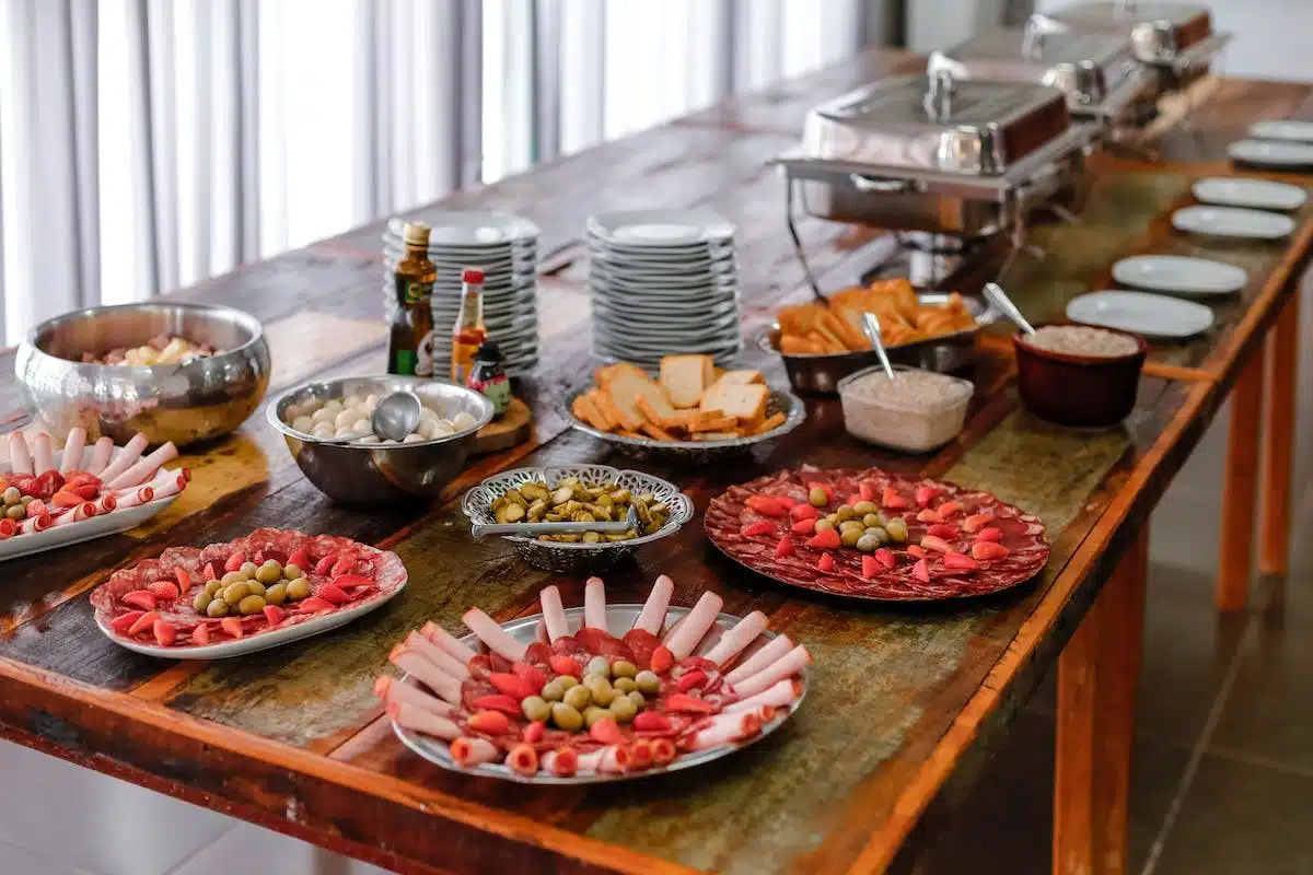 buffet mariage
