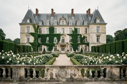 Château élégant du Nord de la France avec jardins à la française, parfait pour un mariage en 2026